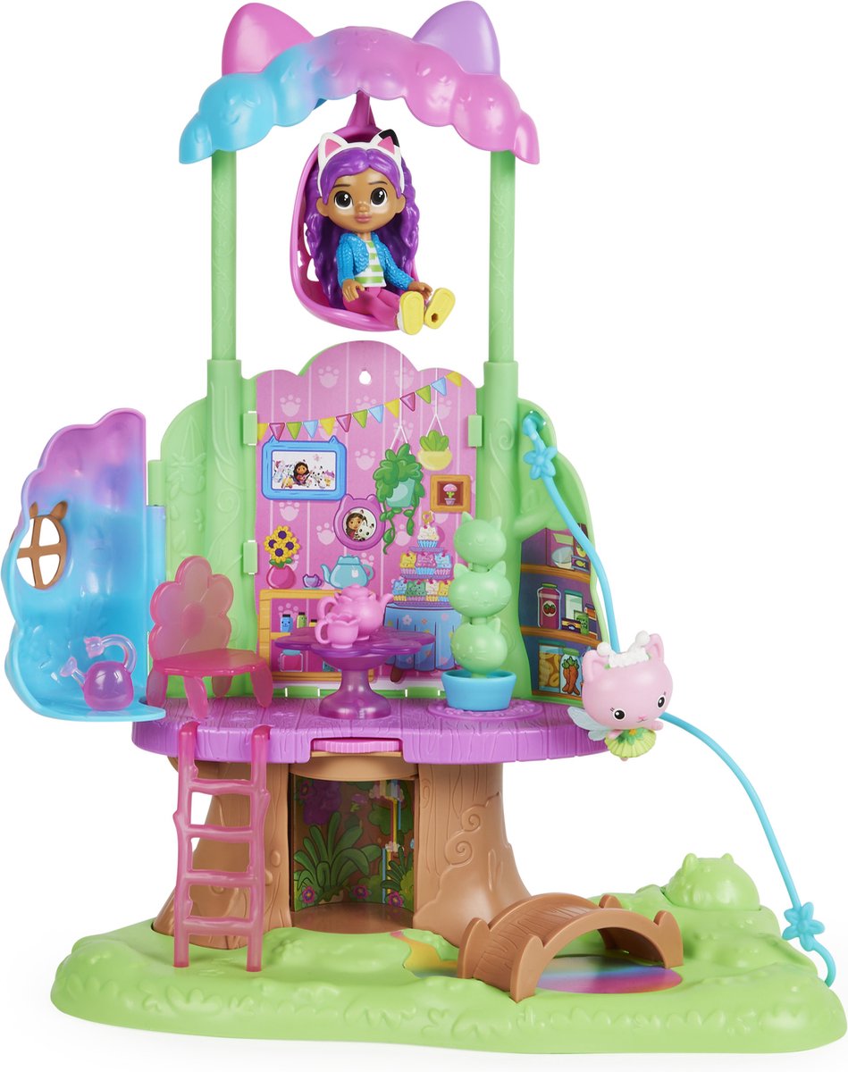 Gabbys Poppenhuis - Gabby en Kitty Fees Boomhut